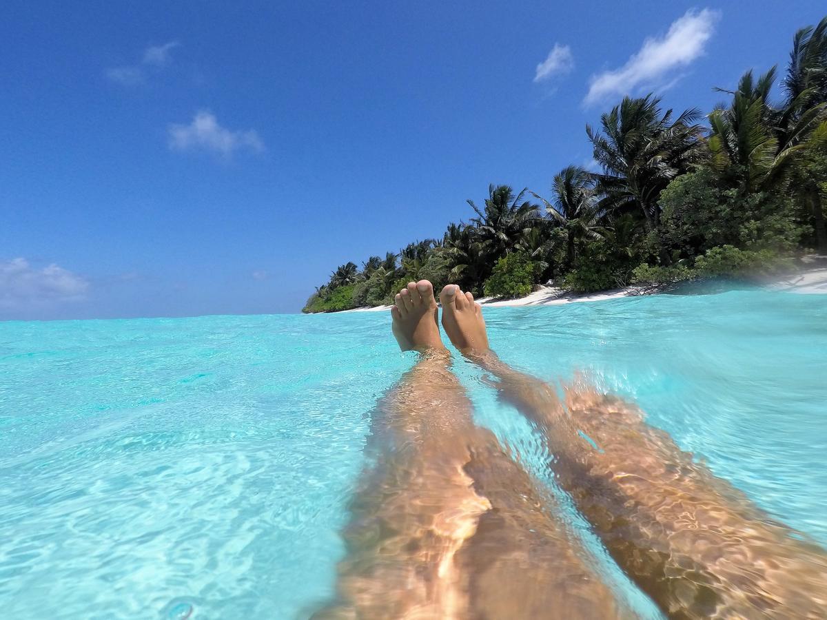 Lagoon Villa Maldives Thoddoo Bagian luar foto